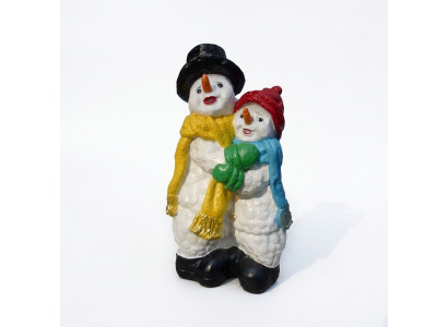 Schneemann Figur Statue Deko Figuren Deko Skulptur 47cm Winter Neu Statuen Neu