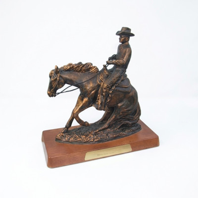 Cowboy Designer Figure Sculpture Paperweight USA Rodeo Decor Decoration 45cm