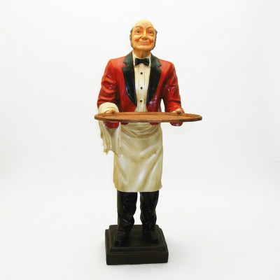 Butler figure statue figures statues sculpture restaurant hotel 180cm shelf new