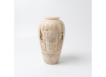 Ägypten Vase Deko Figur Statue Skulptur 40 cm Figuren Statuen Skulpturen (C36)