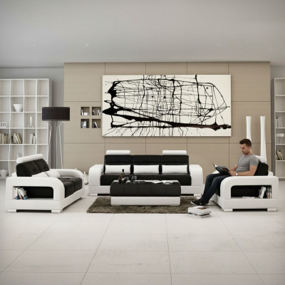 Designer suite sofa set with USB, upholstered sofa upholstery set new H2209