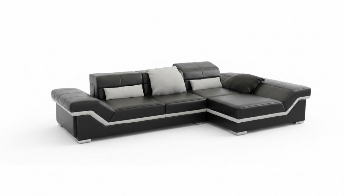 Leather sofa corner sofa with USB sofa set couch living area upholstered sofa new