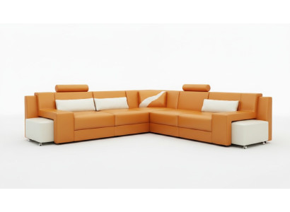 Living landscape upholstered corner corner sofa with USB upholstery landscape leather V015B new