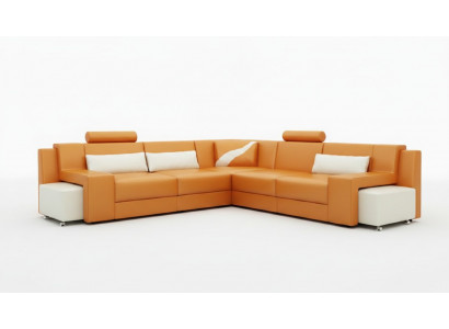 Living landscape upholstered corner corner sofa with USB upholstery landscape leather V015B new