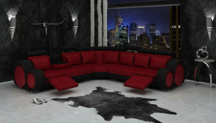 Textile Sofa USB Designer Sofas Couch Corner Set Corner Couch Upholstered Living Landscape