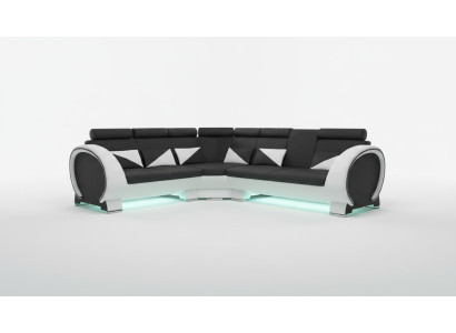 Designer corner sofa landscape, sofa + USB upholstered suite, lounge sofas, couches.