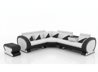 Designer corner sofa +USB sofa upholstery set lounge sofas couches living landscape