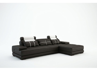 Leather sofa corner sofa sofa + USB upholstery corner designer sofas couches new Paris white
