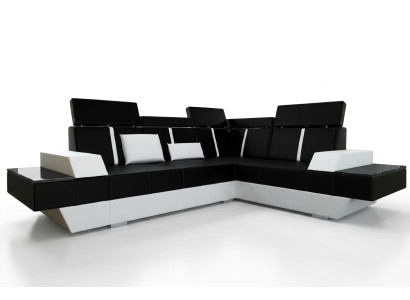 Custom-made leather sofa USB sectional living room upholstered sofa corner sofa corner couch