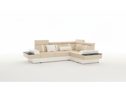Designer living room corner couch new couch sofa upholstered leather sofa + USB, suite.