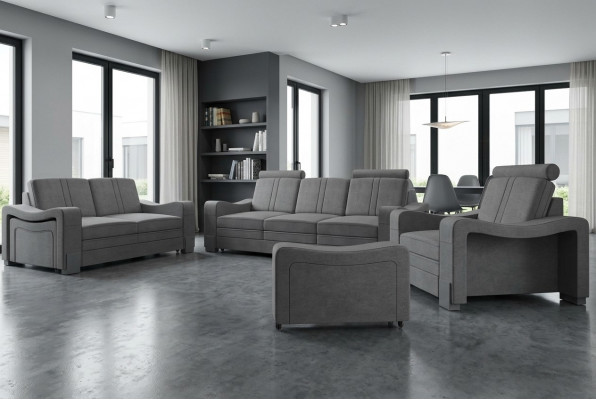 Set fabric sofa 3+2+1 sofa set custom-made upholstery sofa USB textile