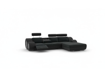 Designer couch sofa upholstery leather sofa + USB new suite living landscape corner couch