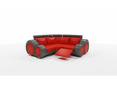 LEATHER SOFA LIVING ROOM SET COUCH DESIGN CORNER SOFA BERLIN SOFA SET with USB