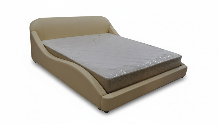 Luxury bed with USB padded double hotel modern beds leather 140/160/180/200 cm bed