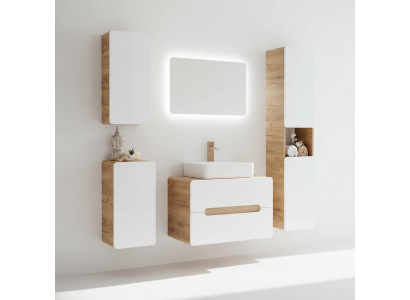 Design Bathroom Furniture Bath 5-piece Set Cabinet Washbasin