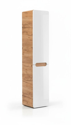 Wall cabinet bathroom cabinet tall cabinet with laundry basket