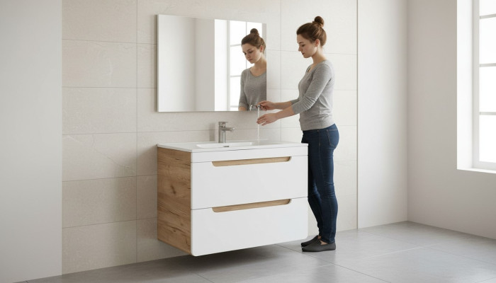 60cm washbasin vanity bathroom cabinet