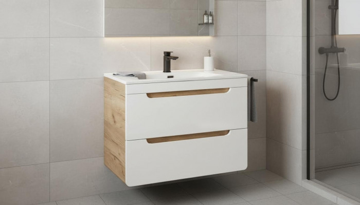 Design washbasin 80cm bathroom vanity basin basin