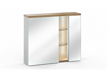 Mirror cabinet wall cabinet bathroom cabinet with mirror 80 cm LED