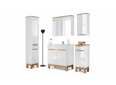 Design bathroom furniture bath set decorative cabinet sink