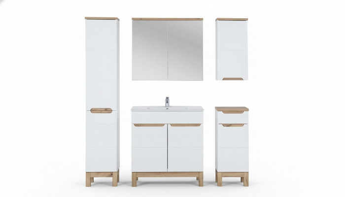 Bathroom furniture set bathroom sink furniture set 5-piece room