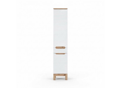 Tall cabinet bathroom shelf cabinet tall cabinet 187x35x33 cm
