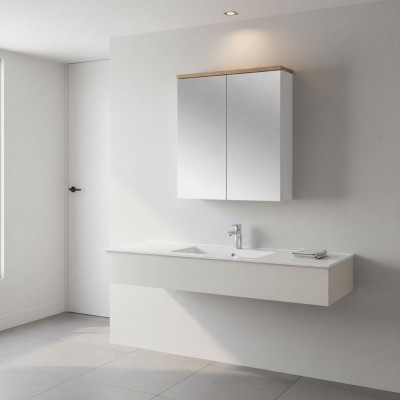 Mirror cabinet bathroom cabinet bathroom mirror 60x20x70 cm cabinets