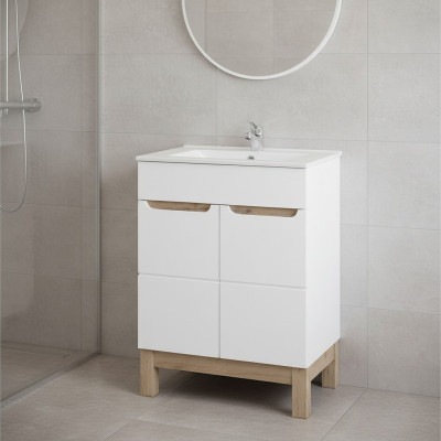 Sink washbasin vanity under sink basin bathroom washstands 60cm ceramic