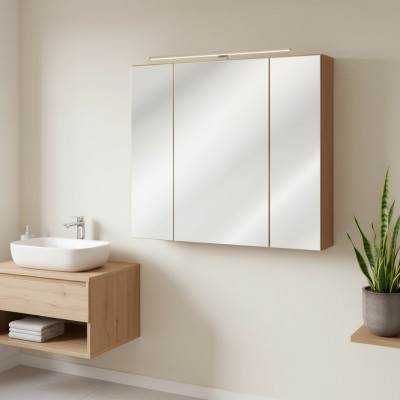 Mirror Cabinet Bathroom Cabinet Bathroom Mirror 80x16x75 cm Cabinets