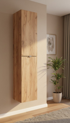 High-quality bathroom cabinet tall cabinet wood luxury bathroom furniture