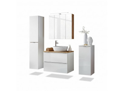 Design Bathroom Furniture Bath 4-Piece Set Decor Cabinet Washbasin