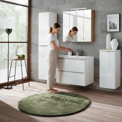 Design bathroom furniture bath 4-piece set decor ensemble cabinet sink