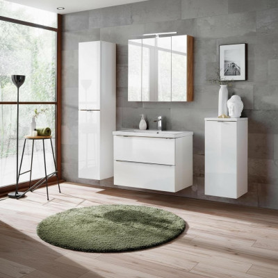 Design bathroom furniture bath 4-piece set decor ensemble cabinet sink