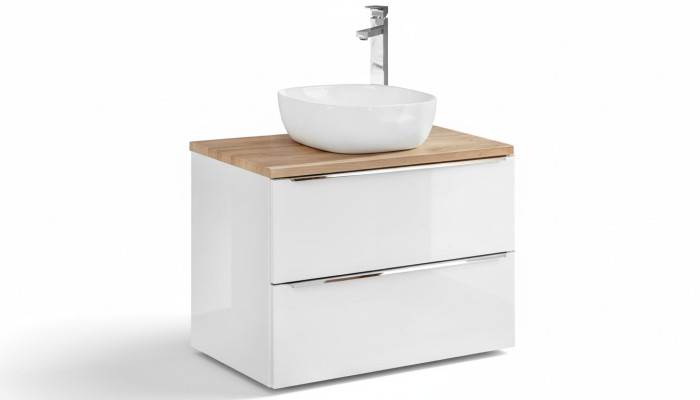 Bathroom furniture set 60cm washbasin with vanity unit sink