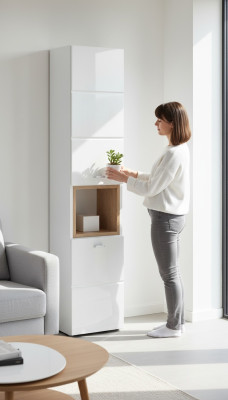 Bathroom cabinet, bathroom furniture, cabinet, tall cabinet, decorative bathroom cabinet, shelf