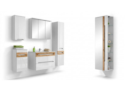 Design bathroom furniture, bathroom 5-piece set, decorative ensemble, cabinet, sink