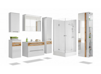 Design bathroom furniture bath 6-piece set decor cabinet sink