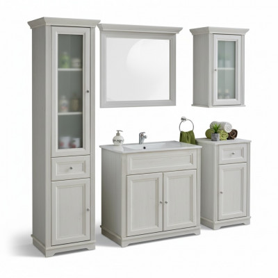 Design furniture bathroom bath set sink cabinet