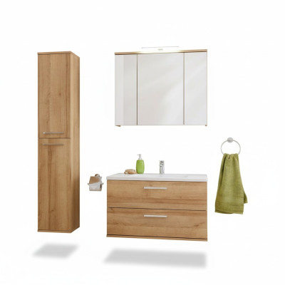 Design bathroom furniture decorative bathroom set suite cabinet washbasin