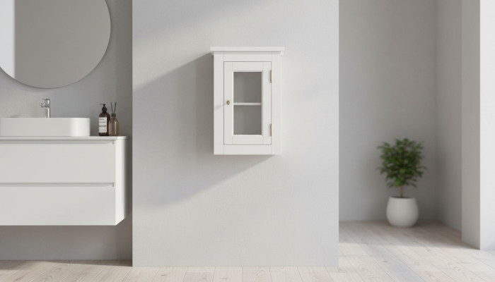 Bathroom furniture shelf cabinet bright cabinets pharmacy wood