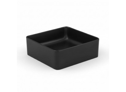 Washbasin Black Ceramic Countertop Table Plate Sink Basin Installation