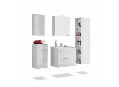Design bathroom furniture decor bath 5-piece set cabinet sink