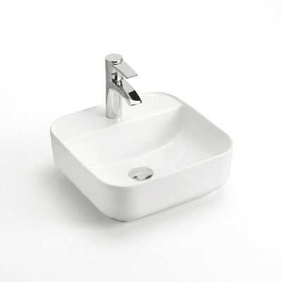 Ceramic washbasin countertop washbasin white sink