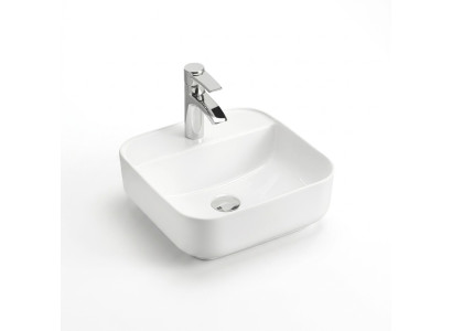 Ceramic washbasin countertop washbasin white sink