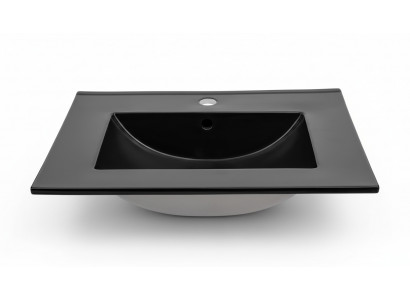 Ceramic washbasin sink built-in black basin washbasin