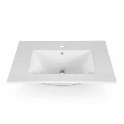 Ceramic washbasin vanity unit built-in basin washbowl