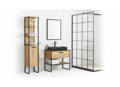 Bathroom furniture set bathroom furniture set bathroom washbasin 3-piece room