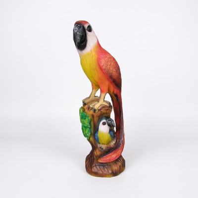 Abstract parrot ara garden decoration statue sculptures figures sculpture new
