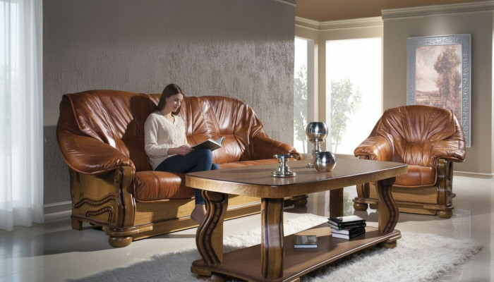 Sofa set 3+1+1 seater classic living landscape upholstered couches sofas new
