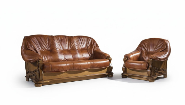 Sofa set 3+1+1 seater classic living landscape upholstered couches sofas new